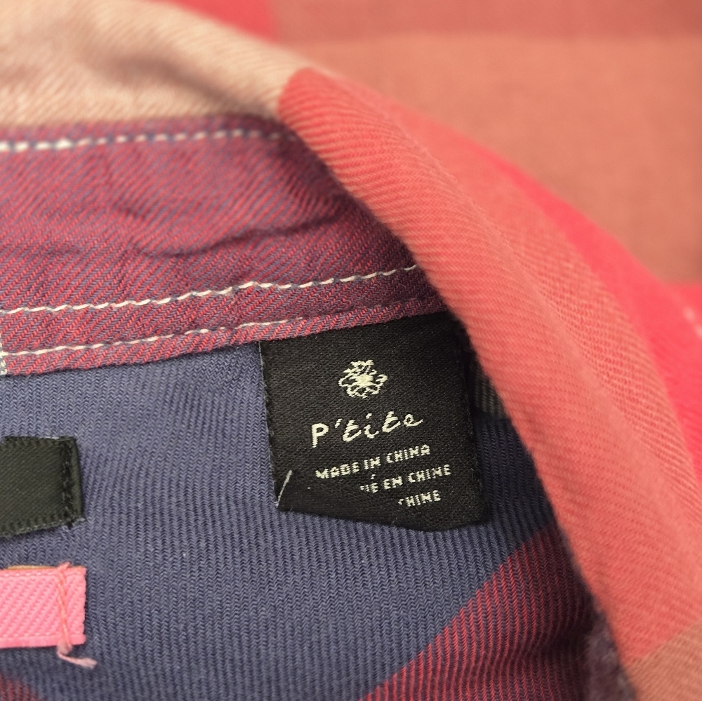 Scotch And Soda Maison Scotch Plaid Button-Up Cotton Lightweight Shirt. Small - Picture 12 of 15